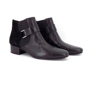 LOGO by Lori Goldstein Ankle boots Sharon Size 8 Black Leather